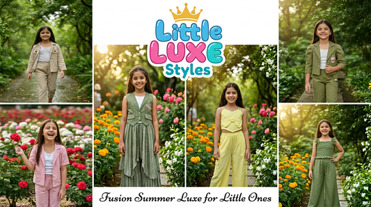 Summer 2026 is here, bringing sizzling heat and endless playtime for kids. Little Luxe Styles offers fresh, stylish ways to keep your children cool and confident all season long. - Little Luxe Styles | Premium Kidswear India