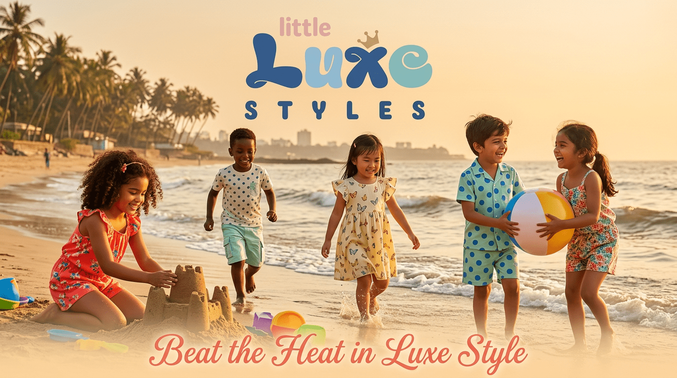 Beat the Summer Heat in Luxe Style: Top Trends for Kids 2026 - Little Luxe Styles | Premium Kidswear India